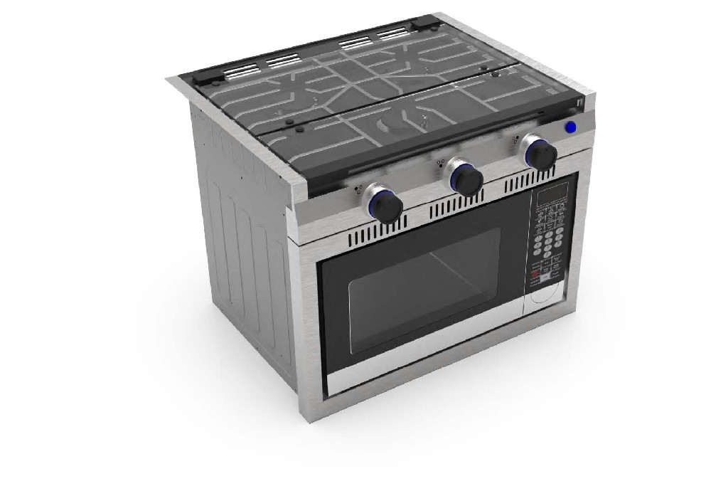 STAINLESS STEEL GAS GRILL BCK2421A