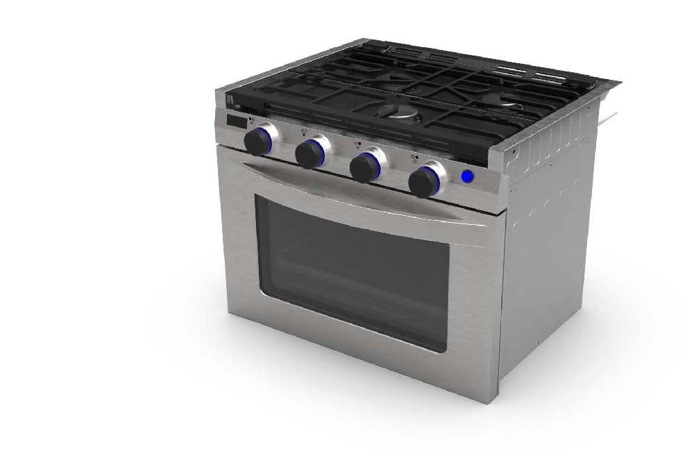 STAINLESS STEEL GAS GRILL BCK2421B