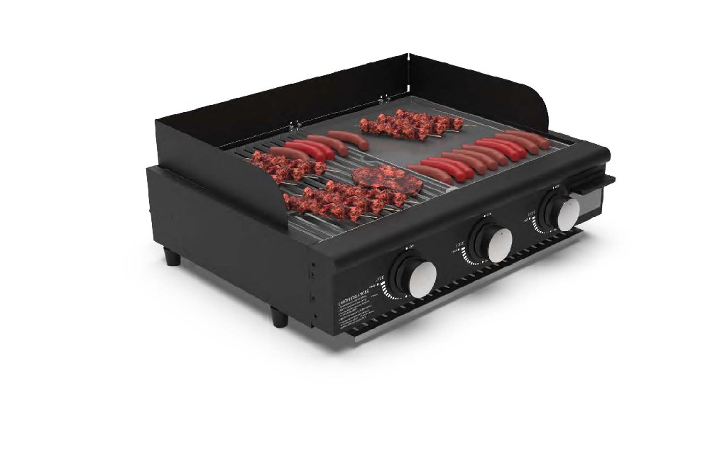 STAINLESS STEEL GAS GRILL BC2519A-3