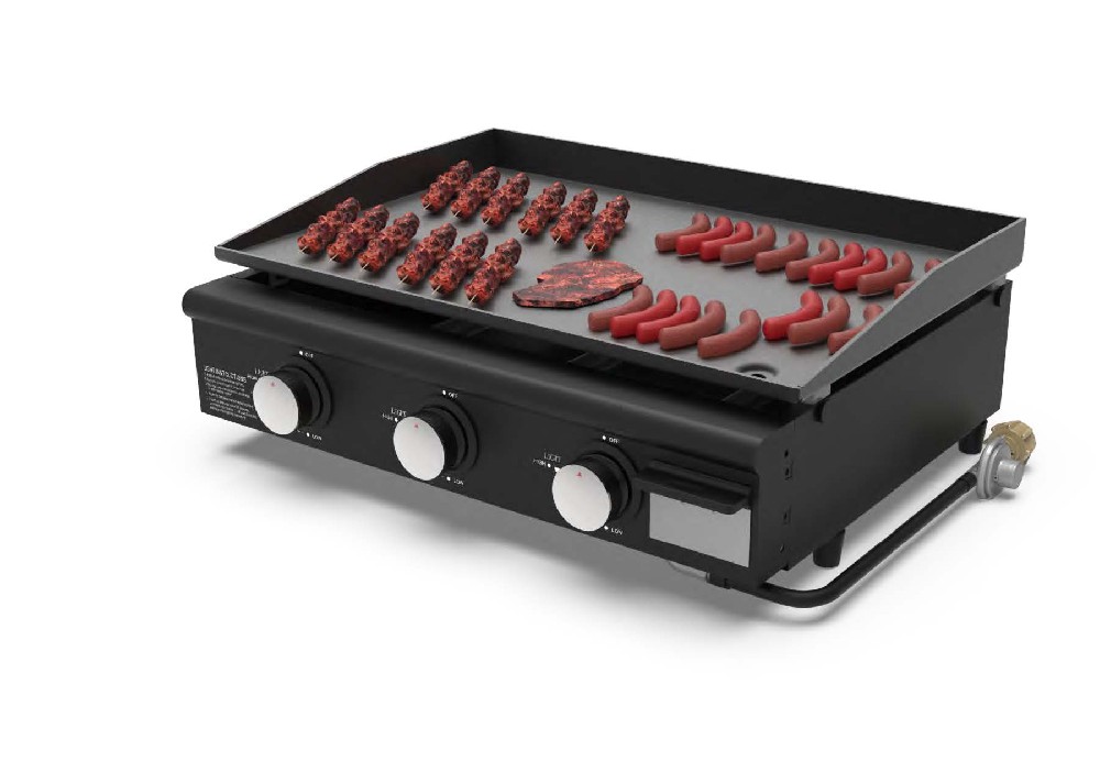 STAINLESS STEEL GAS GRILL BC2519B-3